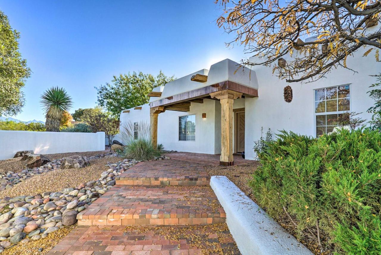 Las Cruces Home La Casa Blanca With Courtyard ภายนอก รูปภาพ