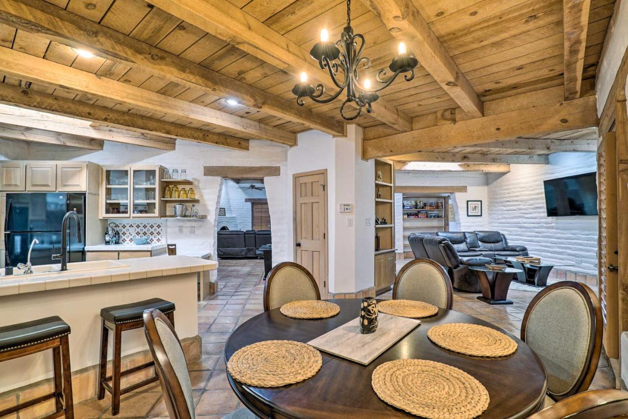 Las Cruces Home La Casa Blanca With Courtyard ภายนอก รูปภาพ