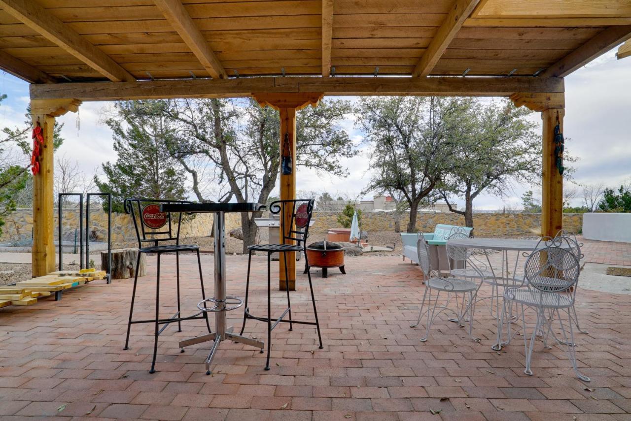 Las Cruces Home La Casa Blanca With Courtyard ภายนอก รูปภาพ